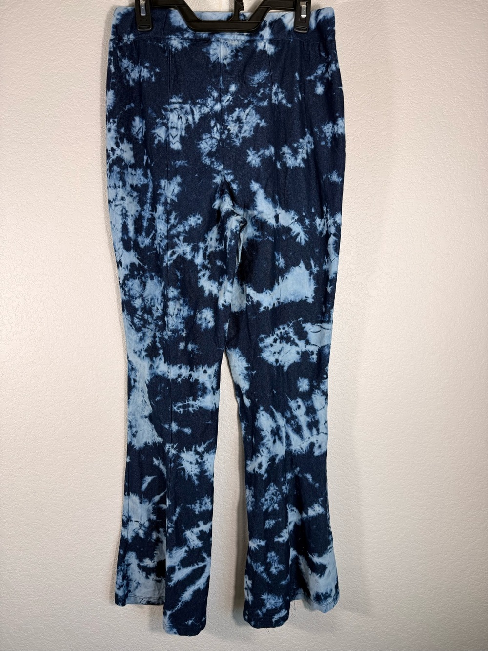 Ashley Stewart Sz 16 Women’s Indigo Blue/White Tie-Dye Knit Pants